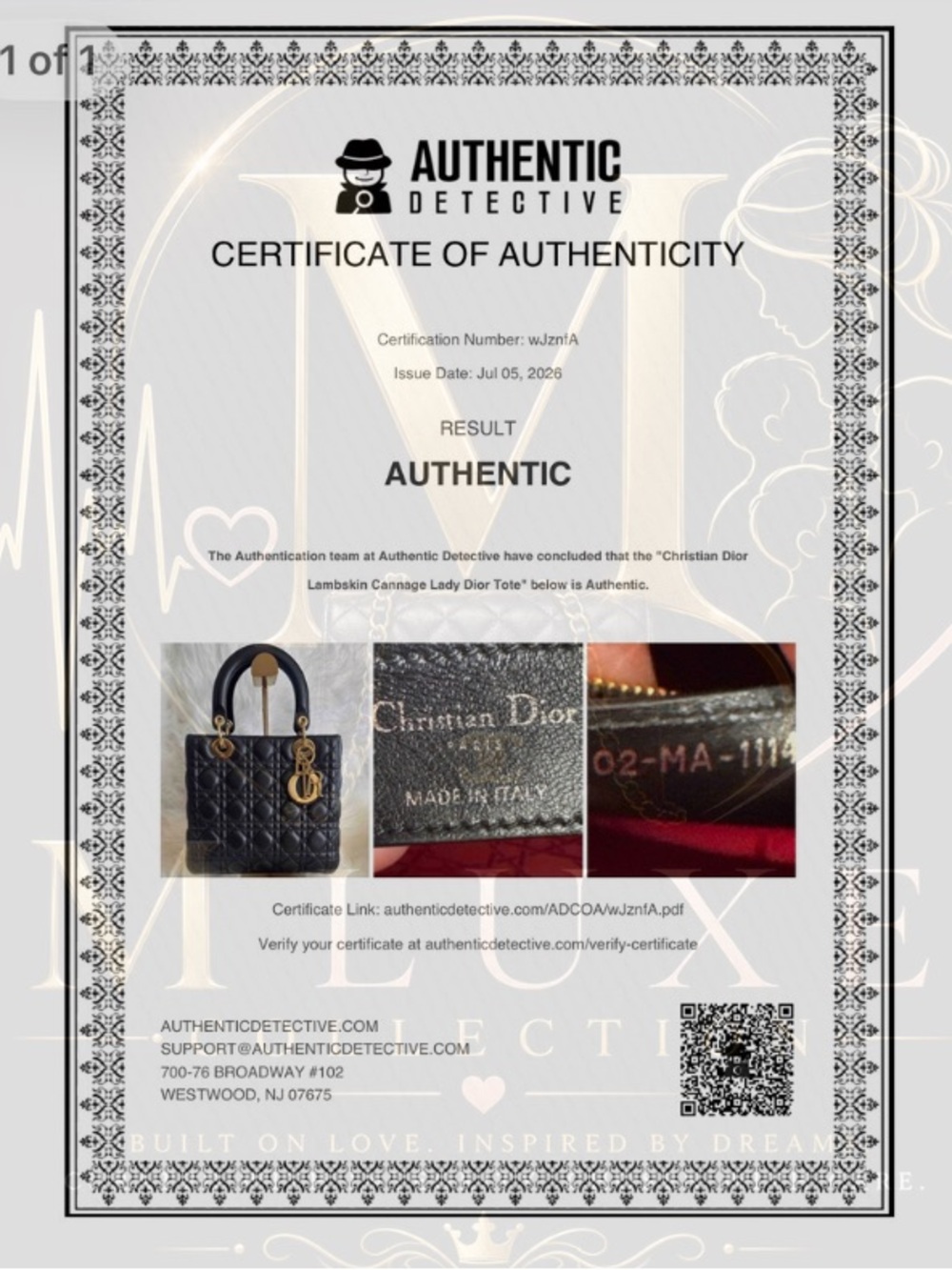Dior Lady Dior Quilted Lambskin Satchel - Black with Gold Hardware
